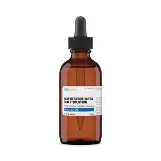 Hair Restore D Scalp Solution (Dutasteride) 1%, 60mL Dropper Bottle