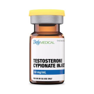 Testosterone Cypionate 50mg/mL, 10mL (Compounded)