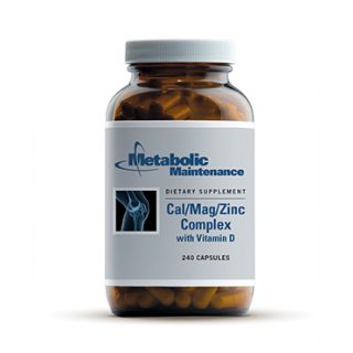 Calcium/Magnesium/Zinc Complex with Vitamin D (Quantity: 240 capsules)