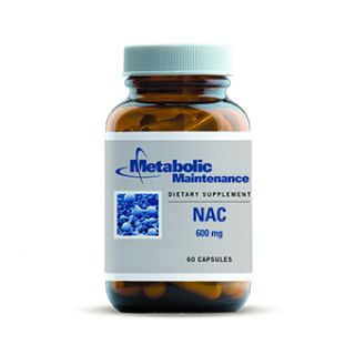 NAC (N-Acetyl Cysteine) 600mg (Quantity: 60 capsules) (Metabolic Maintenance)