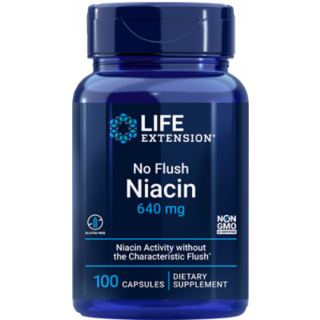 No Flush Niacin 640mg (Life Extension) 
