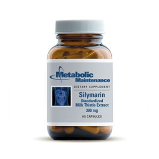 Silymarin Standardized Milk Thistle 300mg (Quantity: 60 capsules) (Metabolic Maintenance)