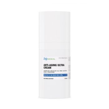 Anti-Aging Ultra Cream (ASCORBIC ACID / AZELAIC ACID / ALA / ESTRIOL / PROGESTERONE) (10/5/1/0.1/2%) 30ml