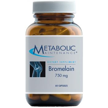 Bromelain 750mg (60 capsules) (Metabolic Maintenance)