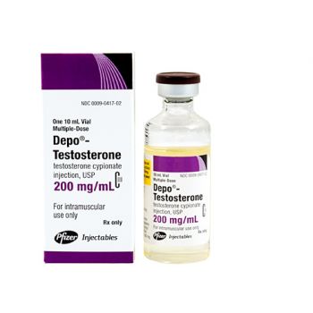 Testosterone Cypionate 200mg/mL, 10mL (Depo/Pfizer)