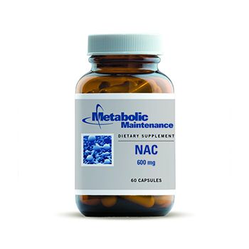 NAC (N-Acetyl Cysteine) 600mg (Quantity: 60 capsules) (Metabolic Maintenance)