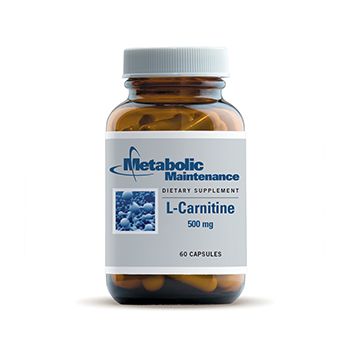 L-Carnitine 500mg (Quantity: 60 capsules)