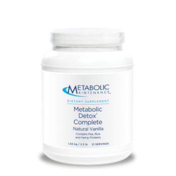 Metabolic Detox Complete (Vanilla) (Metabolic Maintenance)